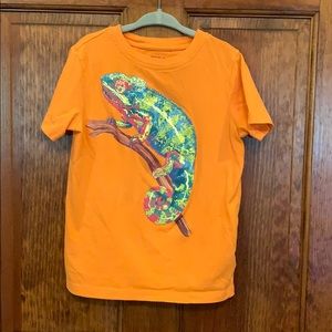 Lands End Iguana T-shirt size M kids